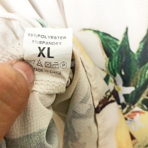 Yellow Lemon Printed Flounce Sleeve Ruffled Dress - Picture 5 of 9